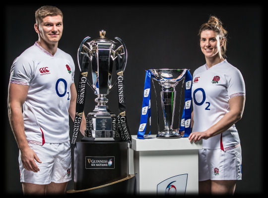 England Rugby Six Nations Champions 2020 Men and Women